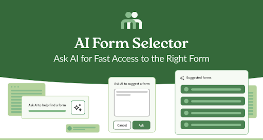 AI Form Selector Banner