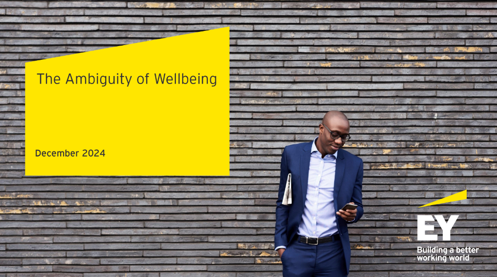 EY Wellbeing presentation slides